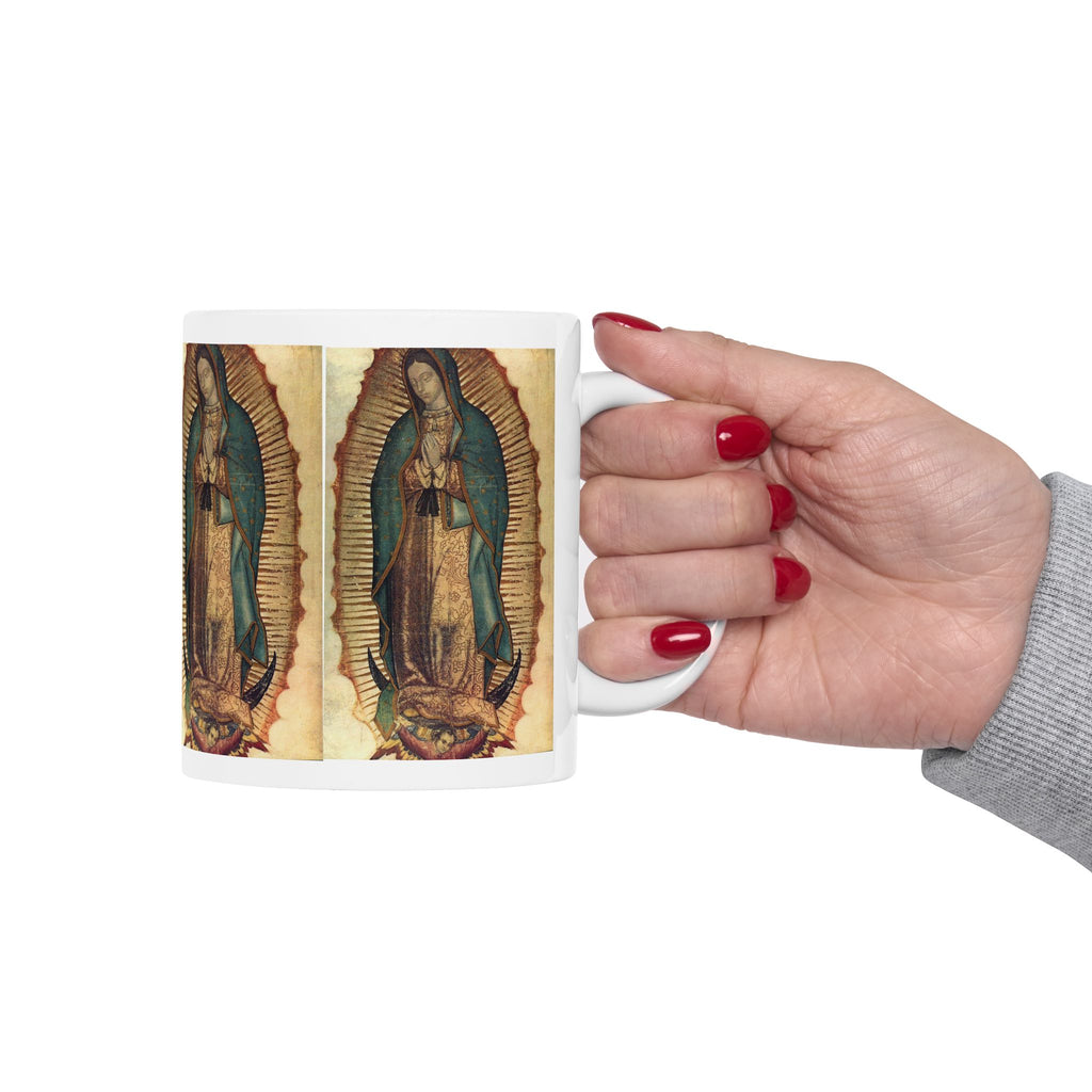 Our Lady of Guadalupe Prayer Ceramic Mug (11oz, 15oz)