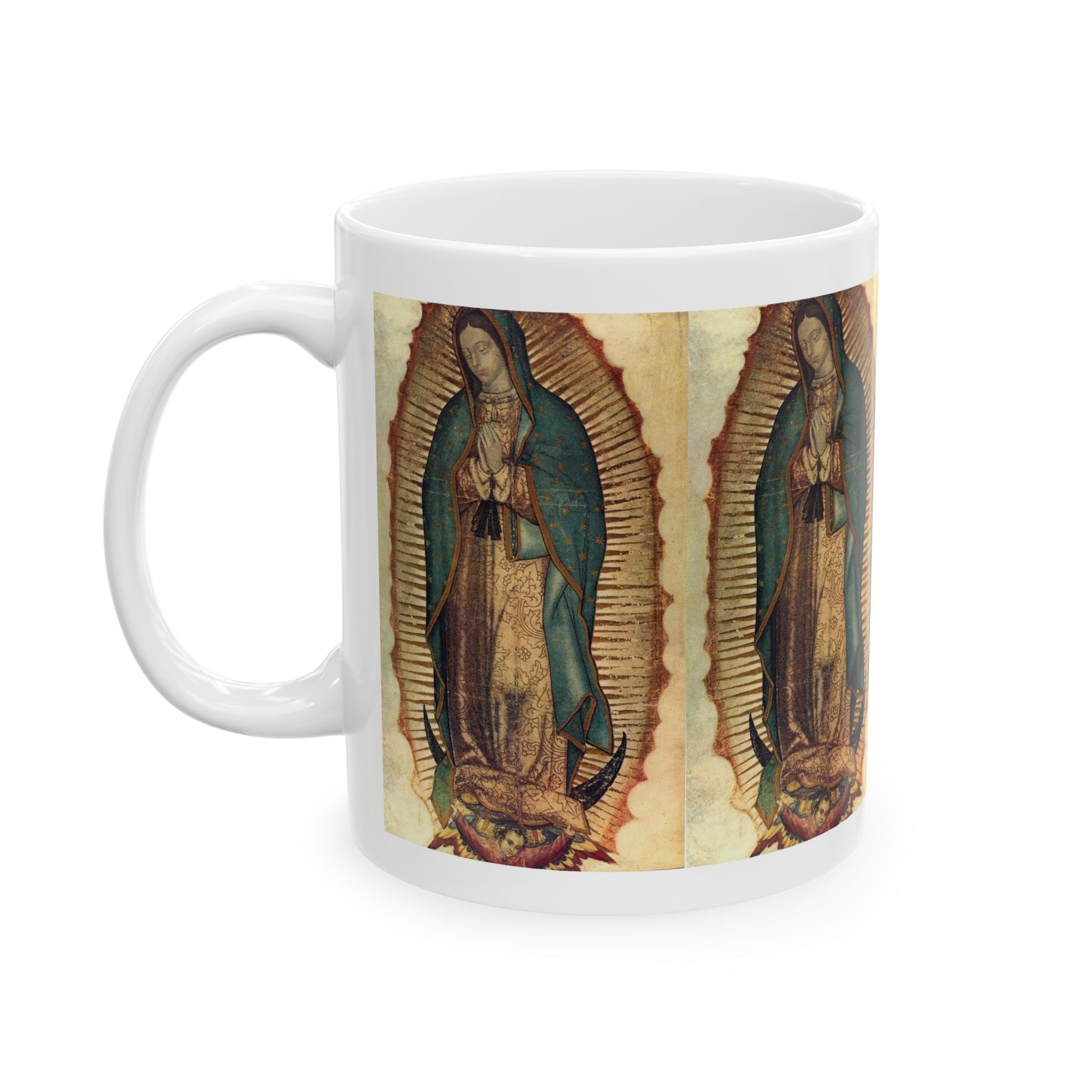 Our Lady of Guadalupe Prayer Ceramic Mug (11oz, 15oz)