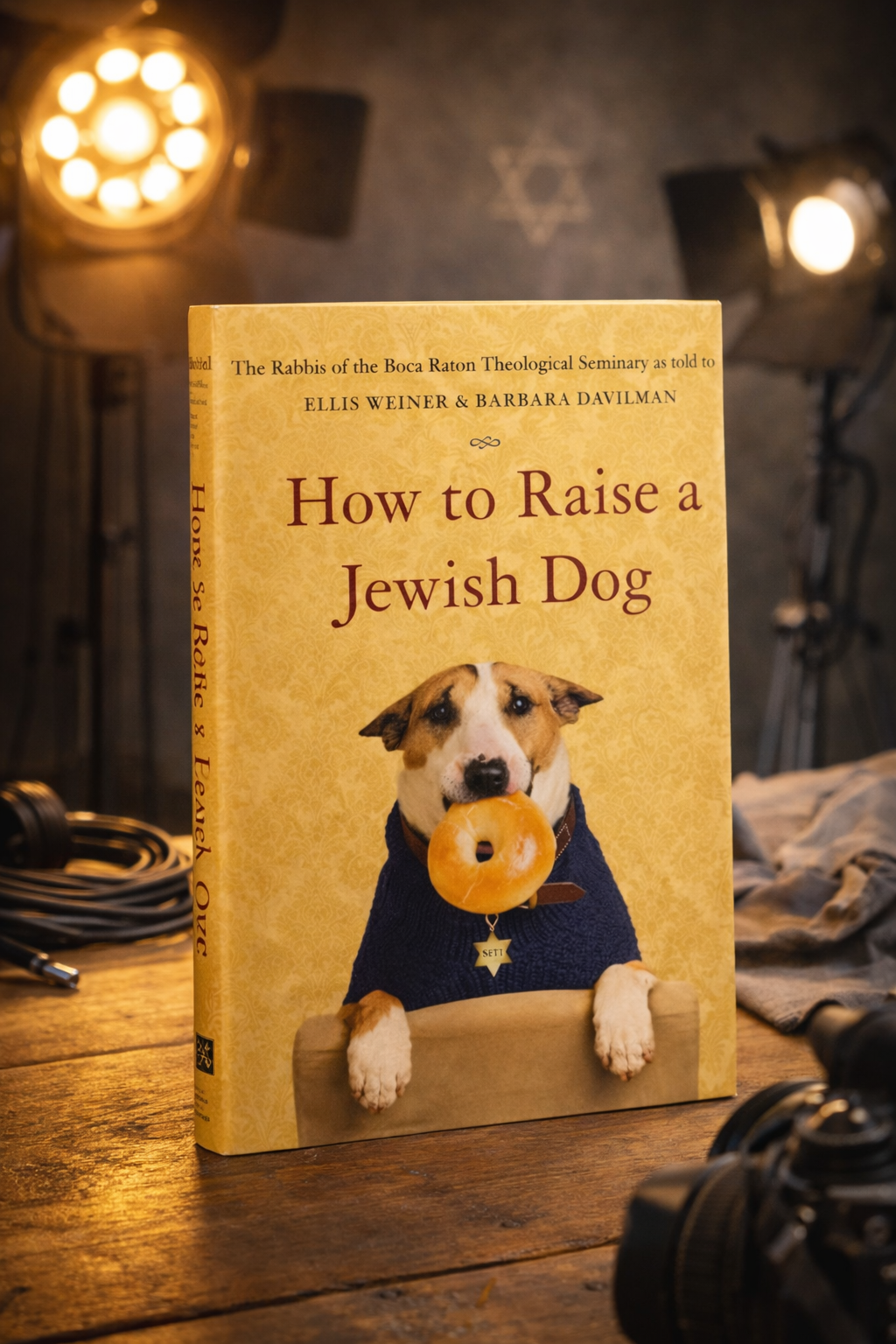 How to Raise a Jewish Dog – Humorous Judaica Book, Satirical Culture & Dog Lover Gift
