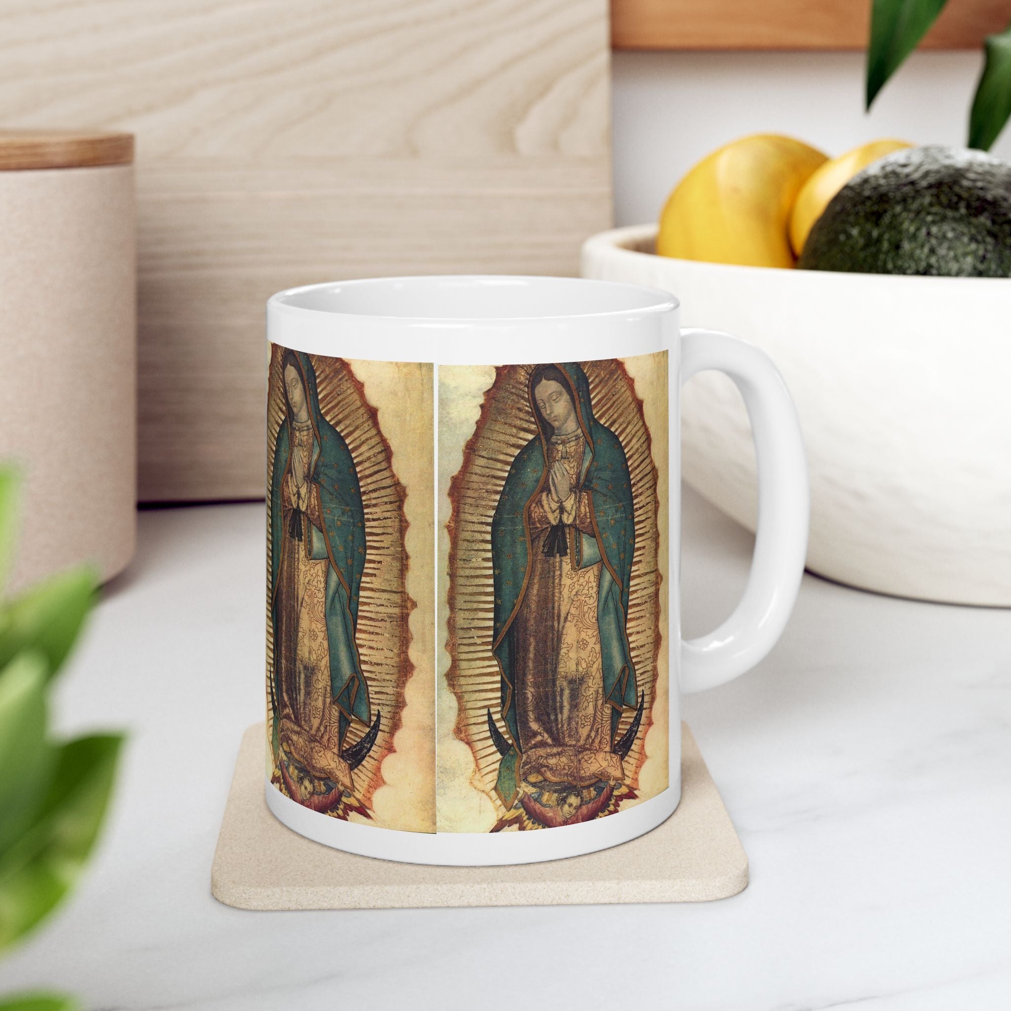 Our Lady of Guadalupe Prayer Ceramic Mug (11oz, 15oz)