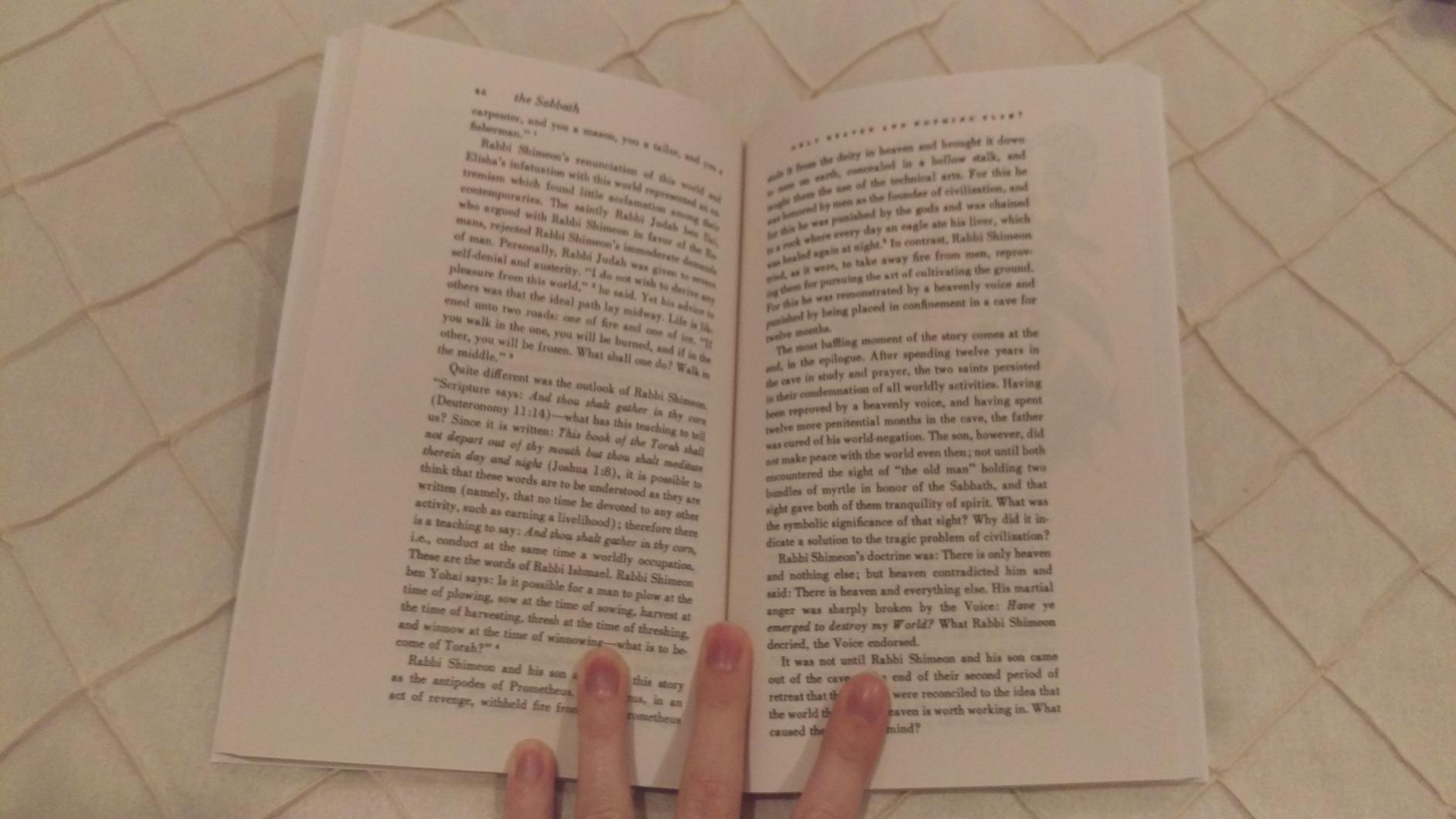 The Sabbath by Abraham Joshua Heschel – Classic Jewish Spirituality Book | FSG Paperback