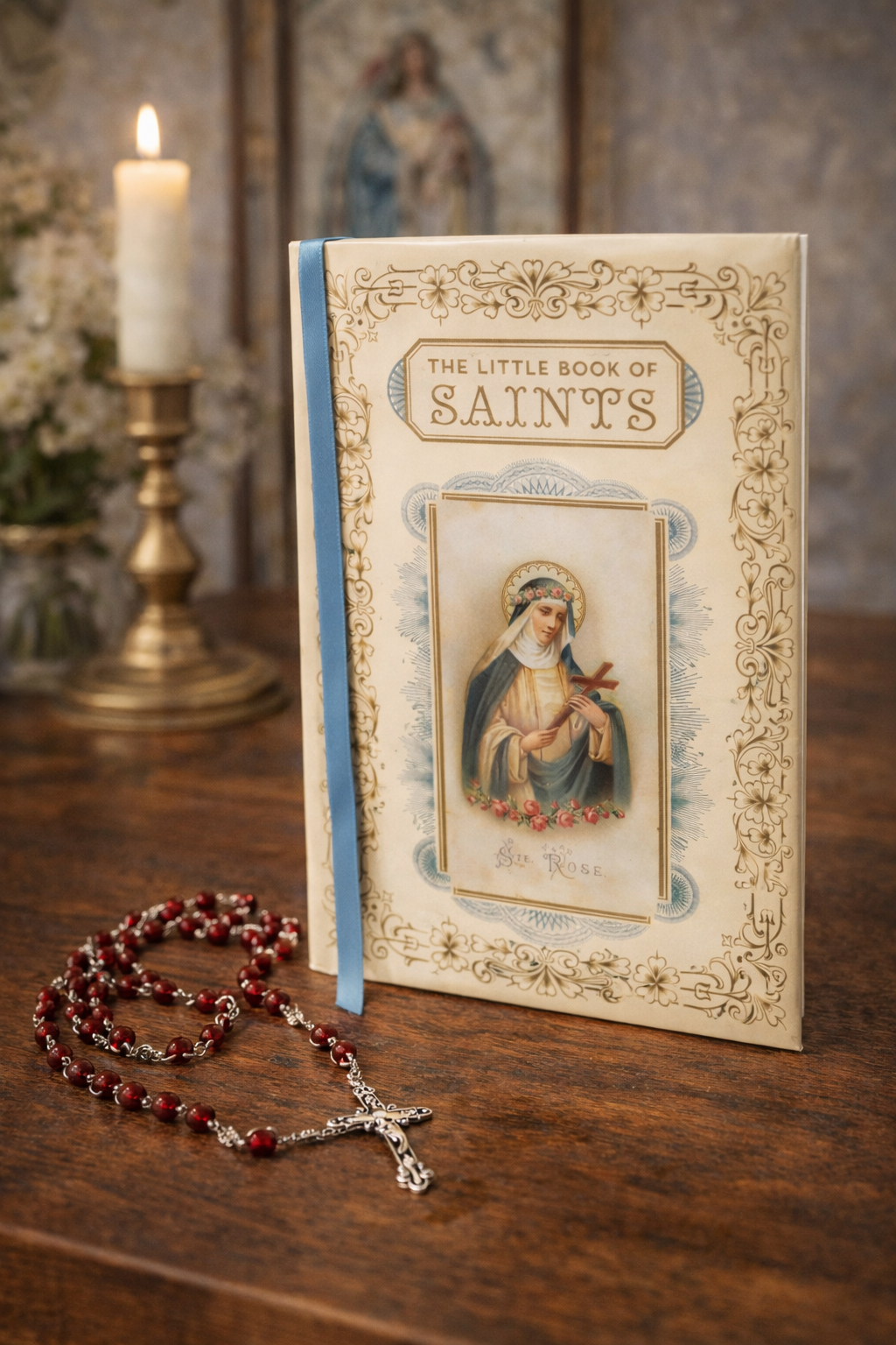 The Little Book of Saints – Catholic Gift with Gilded Edges, Illustrated & Devotional Stories