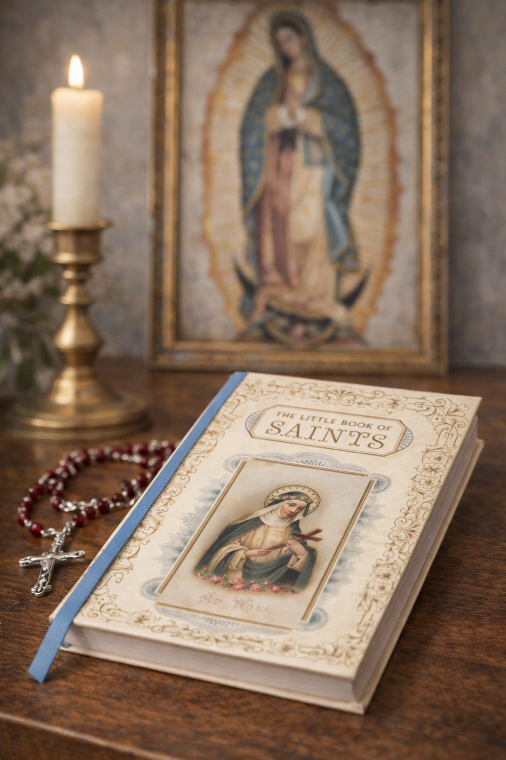 The Little Book of Saints – Catholic Gift with Gilded Edges, Illustrated & Devotional Stories