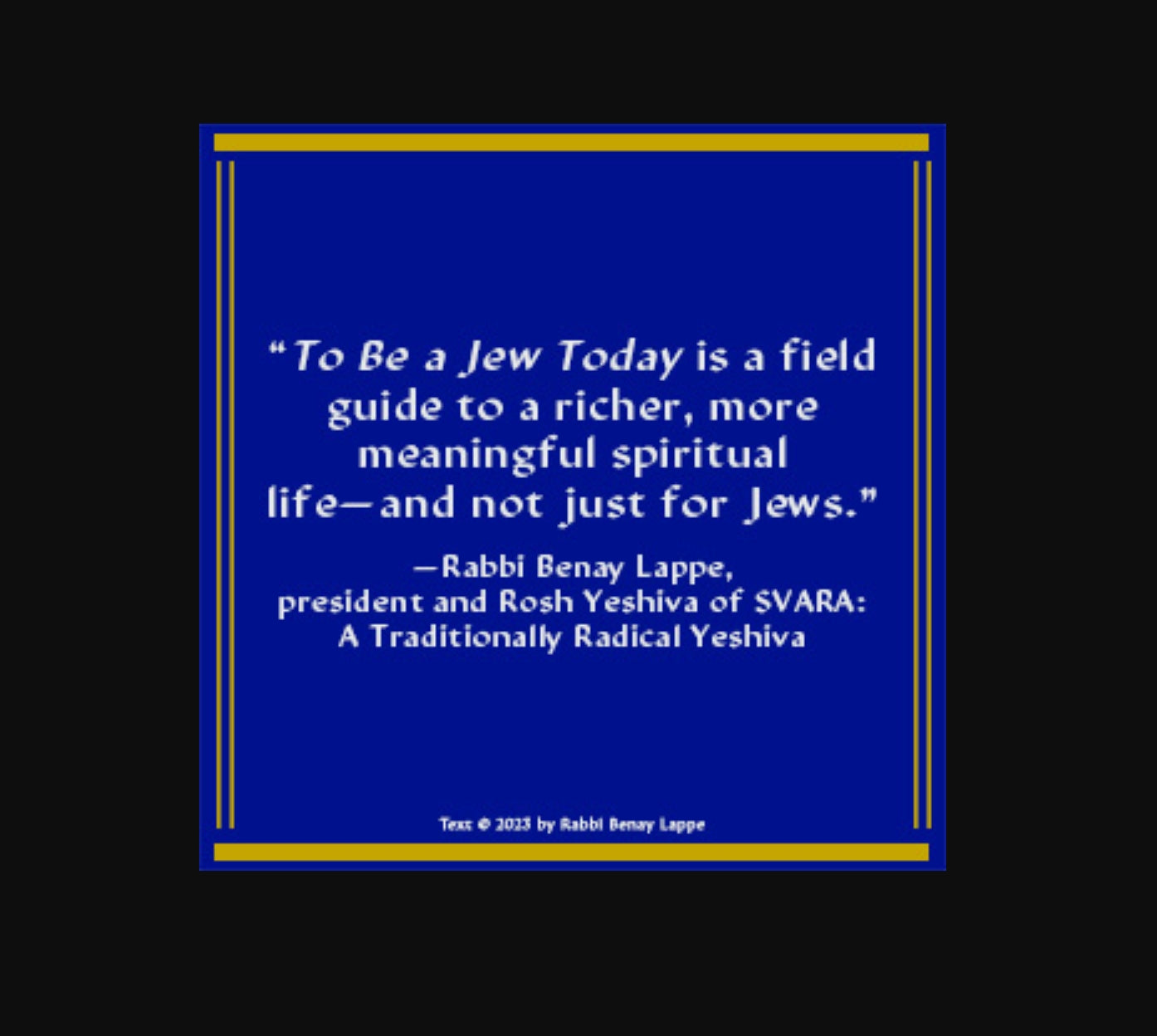 To Be a Jew Today: A Guide to God, Israel & Jewish Identity – Noah Feldman NYT Bestseller